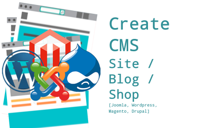 create CMS site